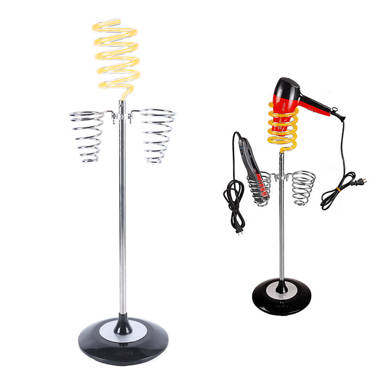 Salon hair outlet dryer holder